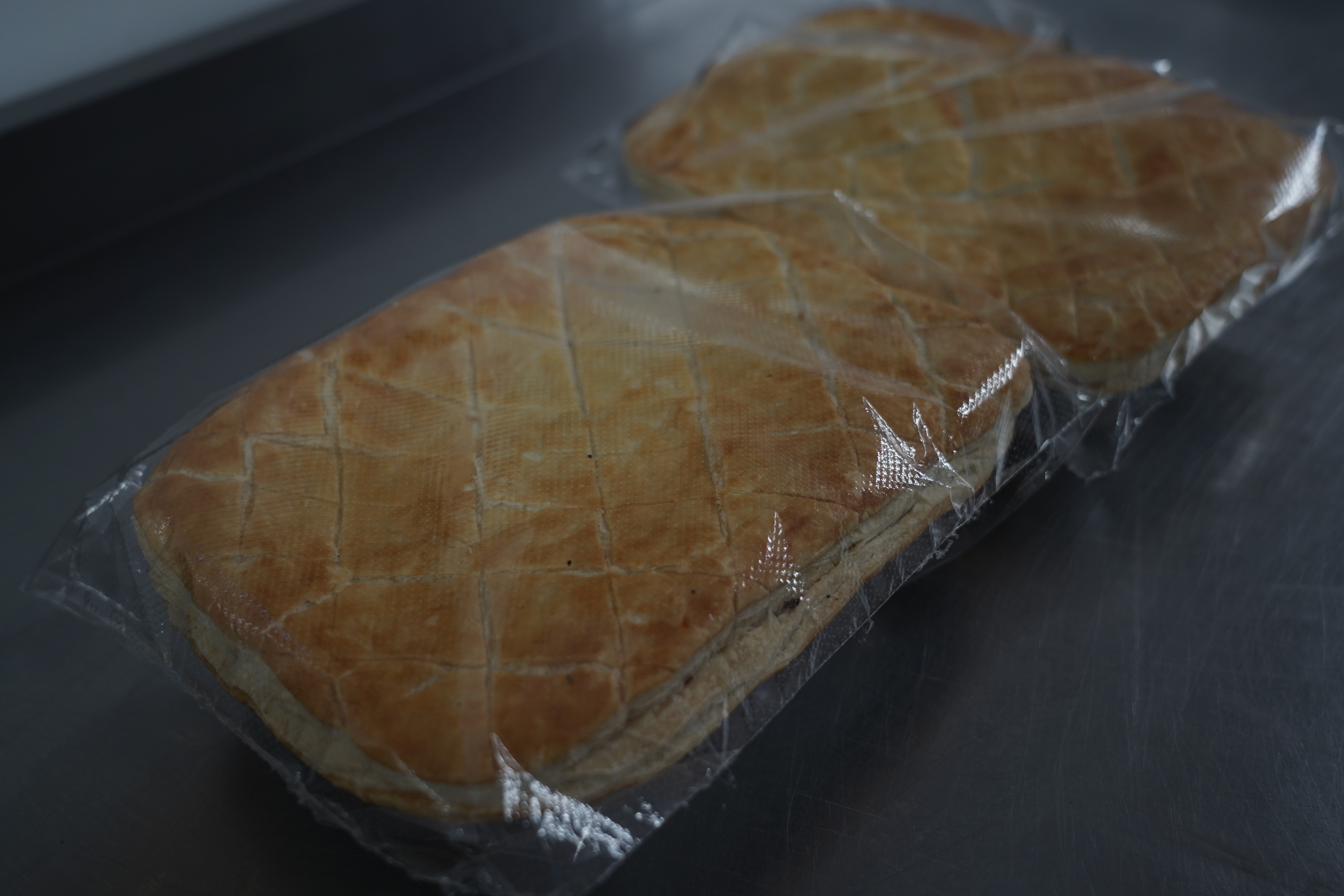 The award-winning V8 Cafe Steak Pie.